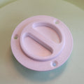 2.5" Heavy Duty Gunnel Rod Flange w/threaded cap (Proline hole pattern)