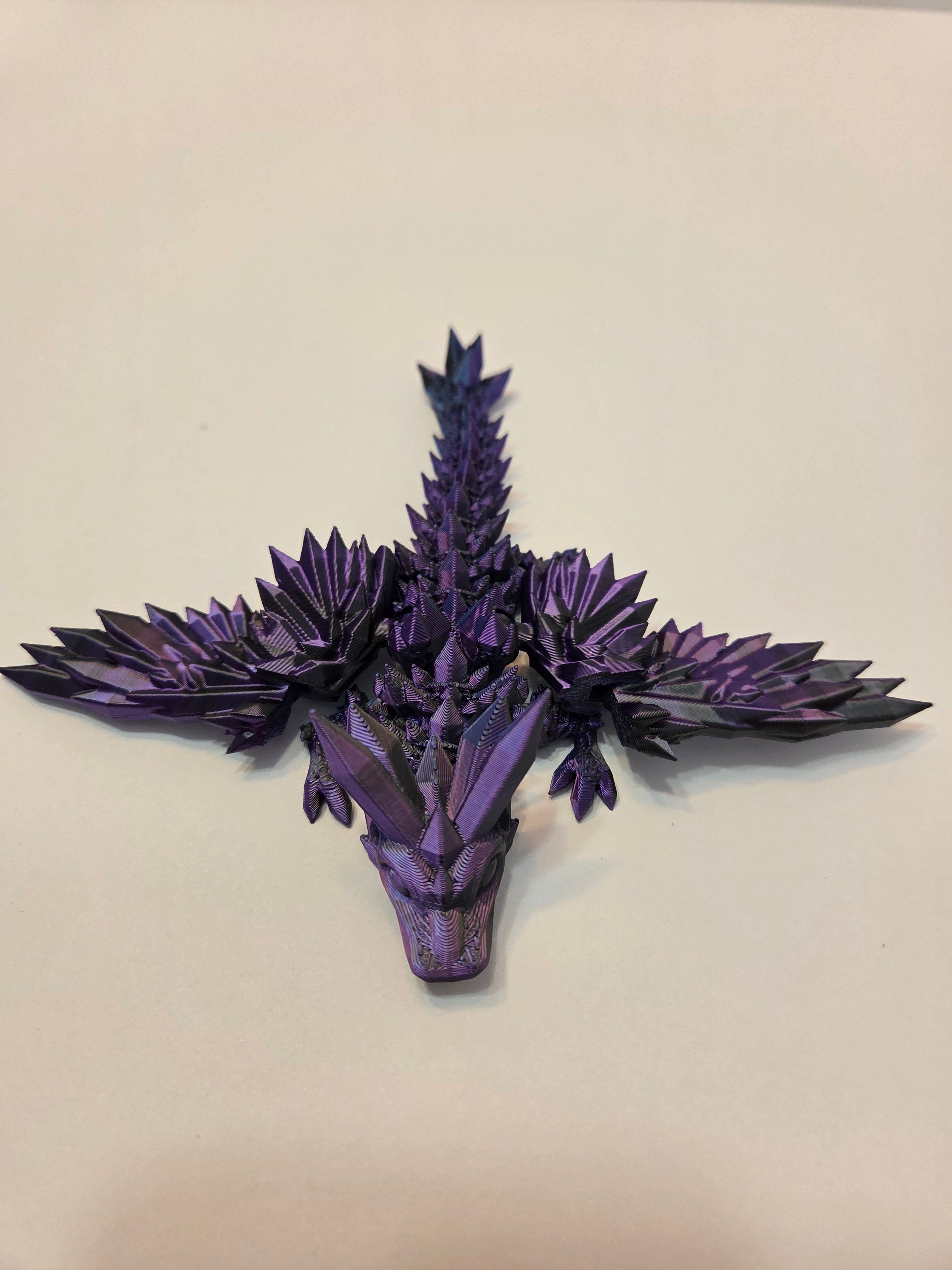 Crystal Dragon with Wings