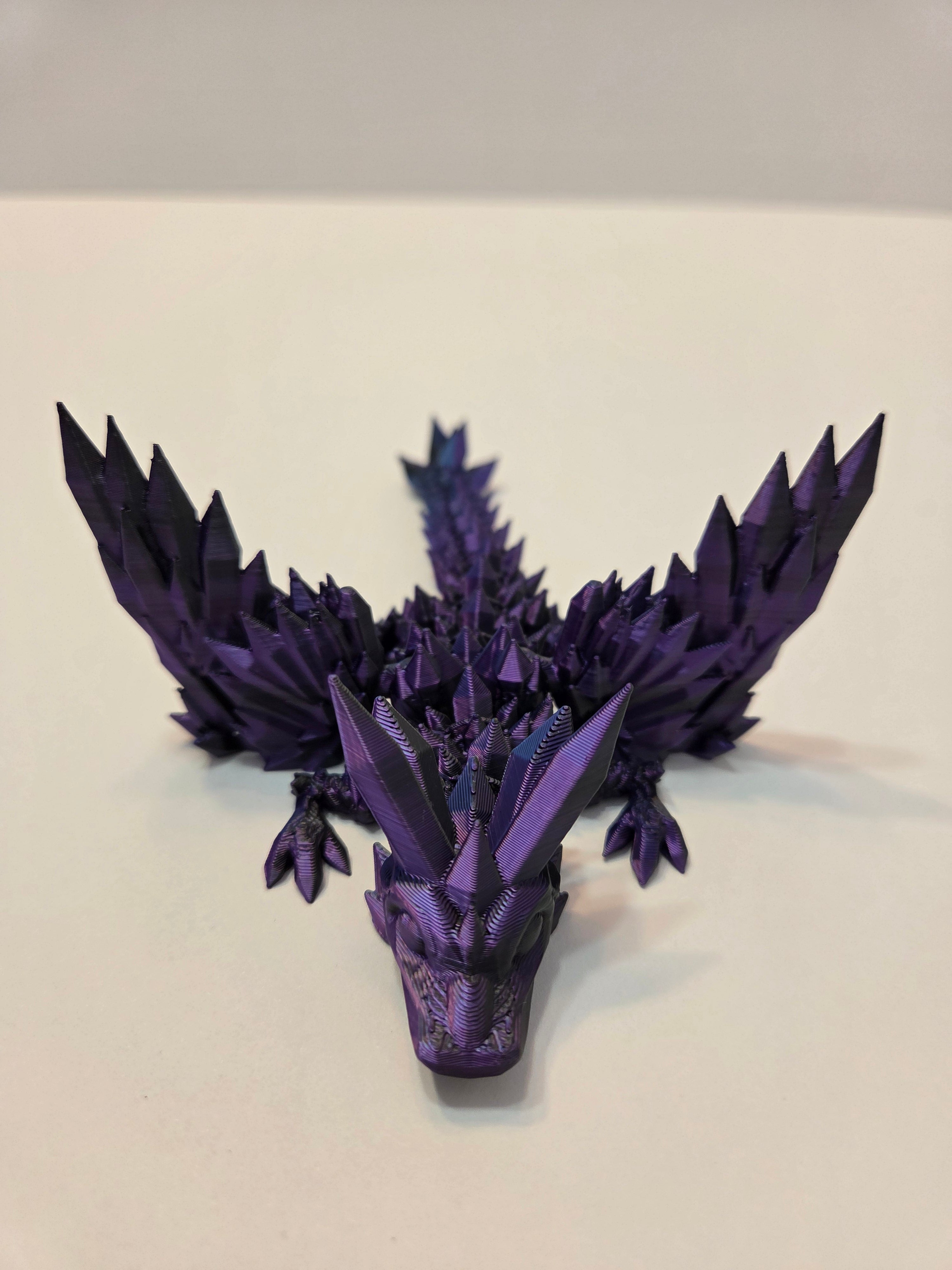 Crystal Dragon with Wings
