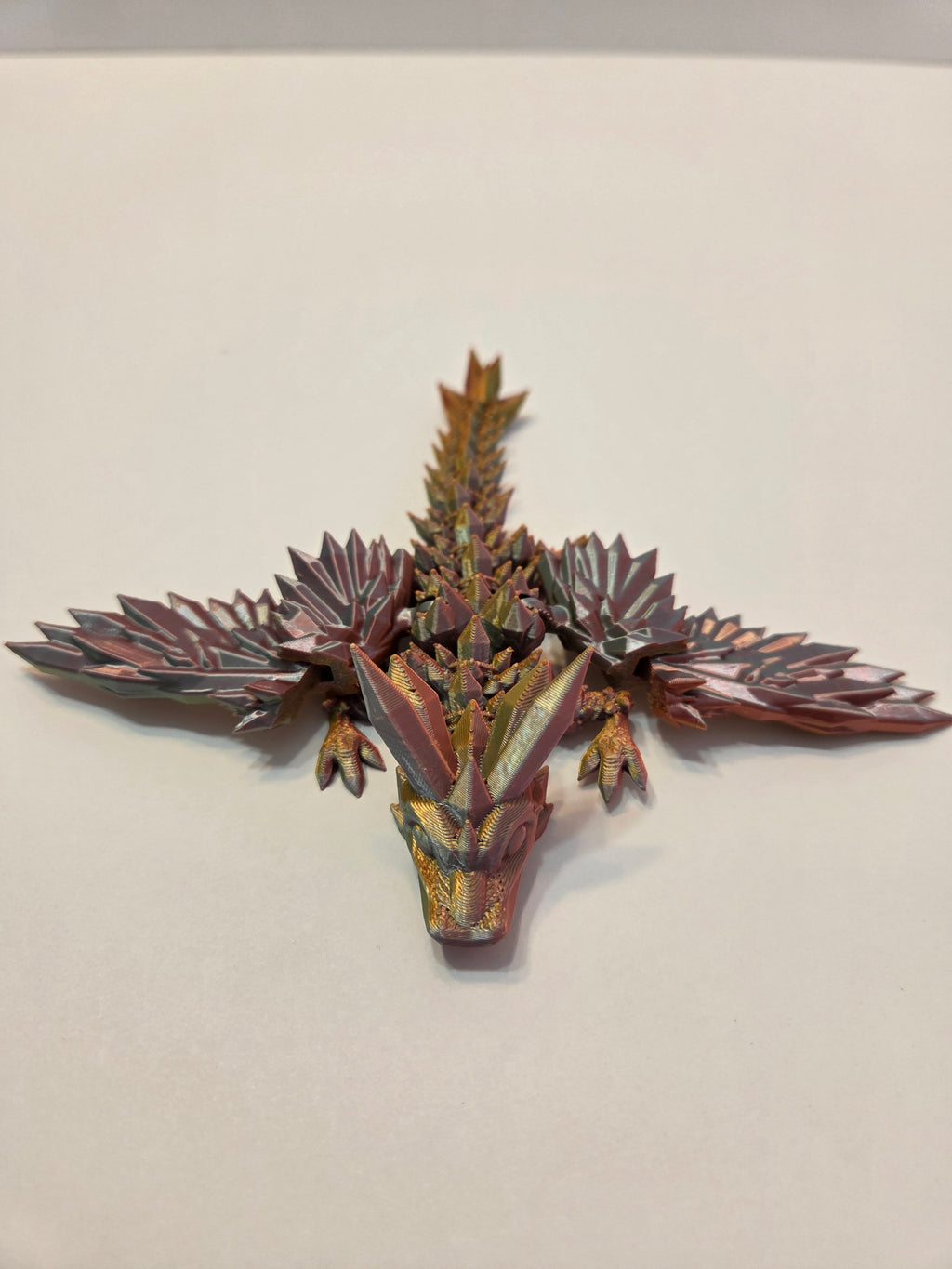 Crystal Dragon with Wings