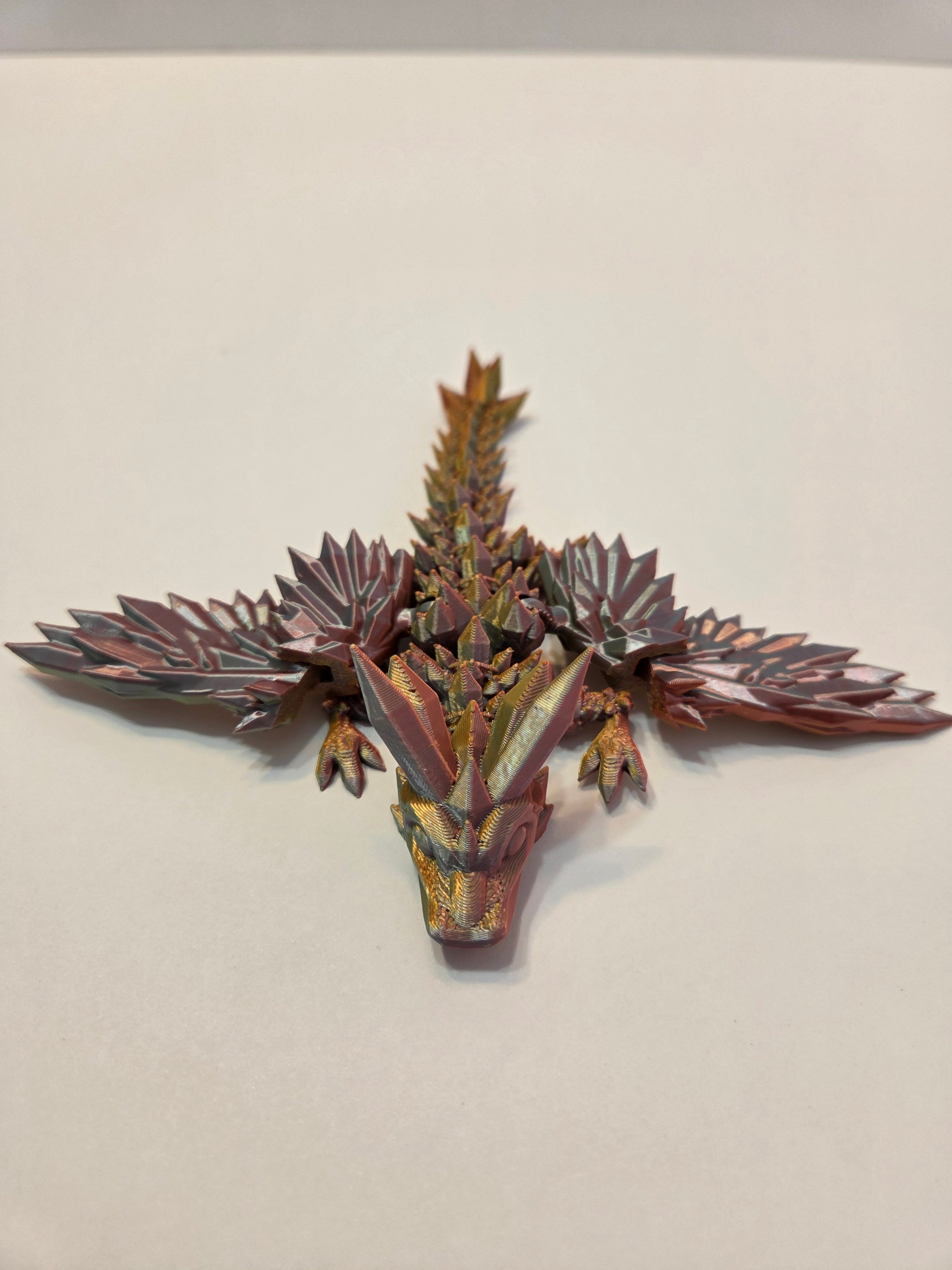 Crystal Dragon with Wings