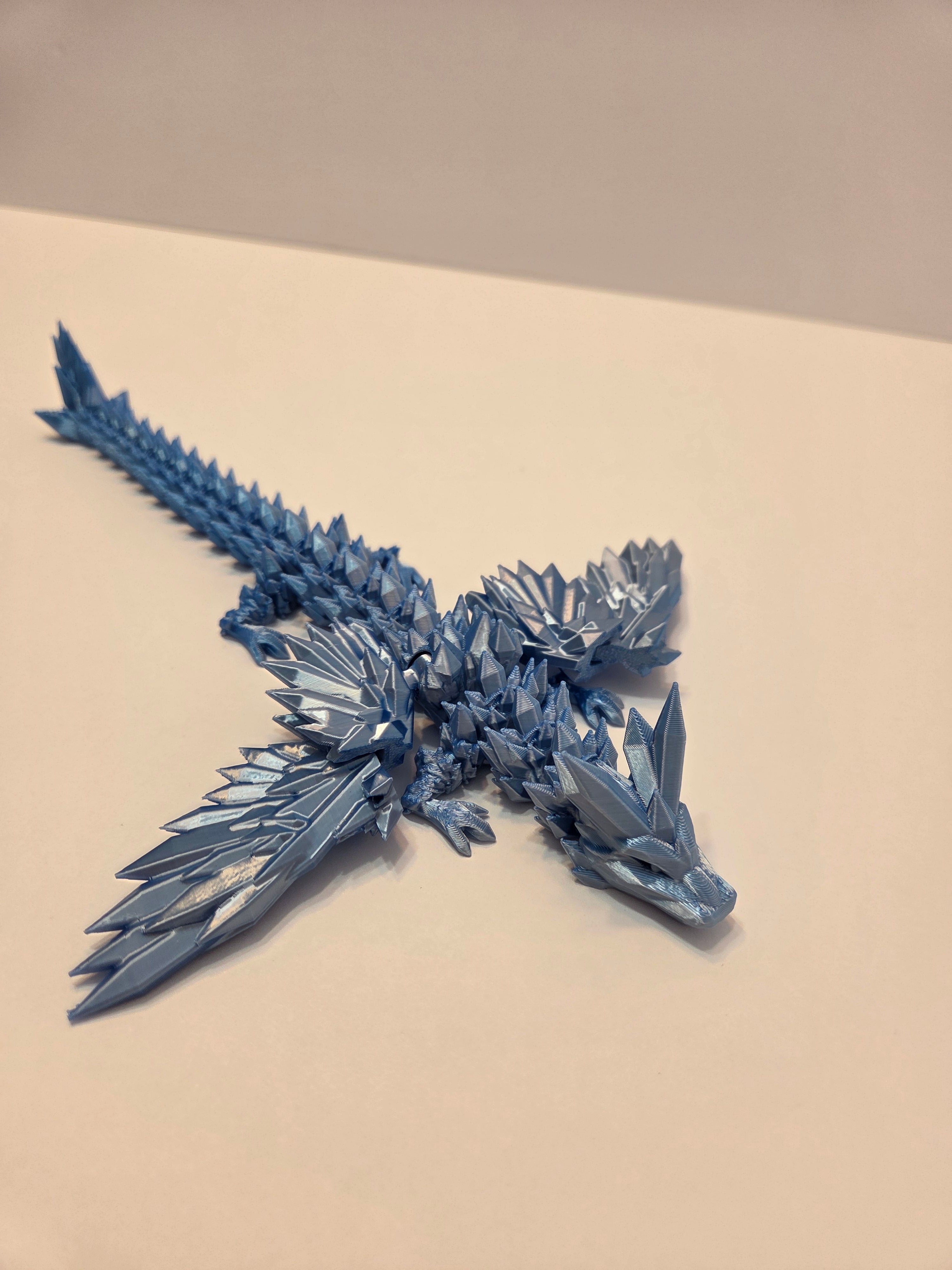 Crystal Dragon with Wings