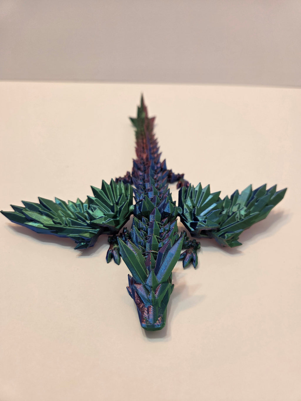 Crystal Dragon with Wings