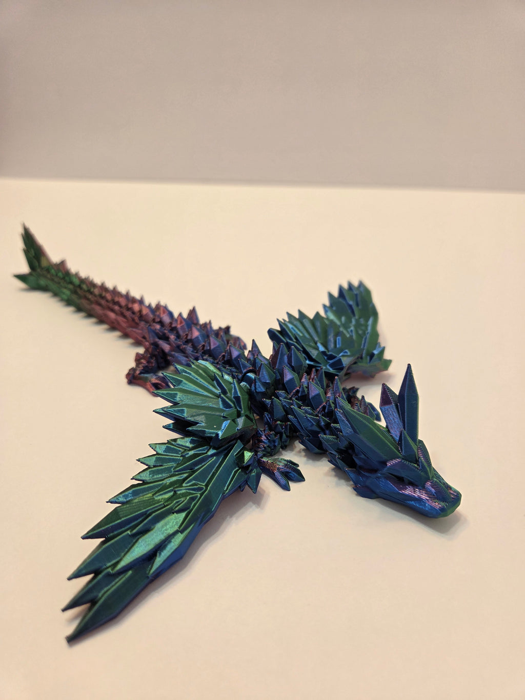 Crystal Dragon with Wings